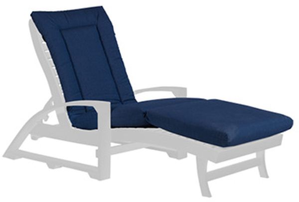 Navy blue clearance chaise lounge cushions