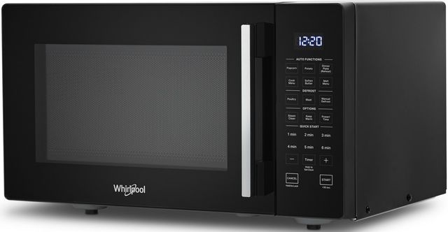 Whirlpool® 0.9 Cu. Ft. Black Countertop Microwave 3