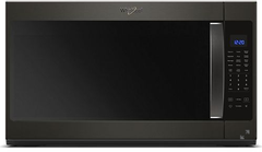 Whirlpool® 2.1 Cu. Ft. Black Stainless Over The Range Microwave
