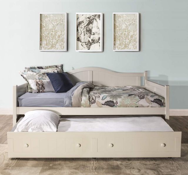 Hillsdale Furniture Staci White Full Daybed with Trundle 28