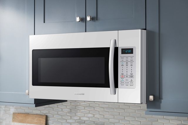 Samsung 1.8 Cu. Ft. White Over The Range Microwave 8