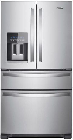 Whirlpool® 25 Cu. Ft. French Door Refrigerator-Fingerprint Resistant Stainless Steel-WRX735SDHZ