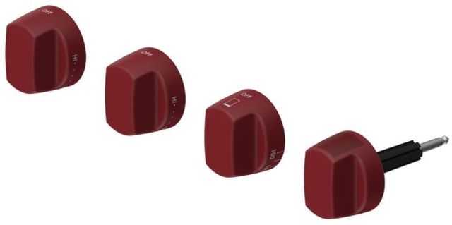 Wolf® Red Control Knobs-0