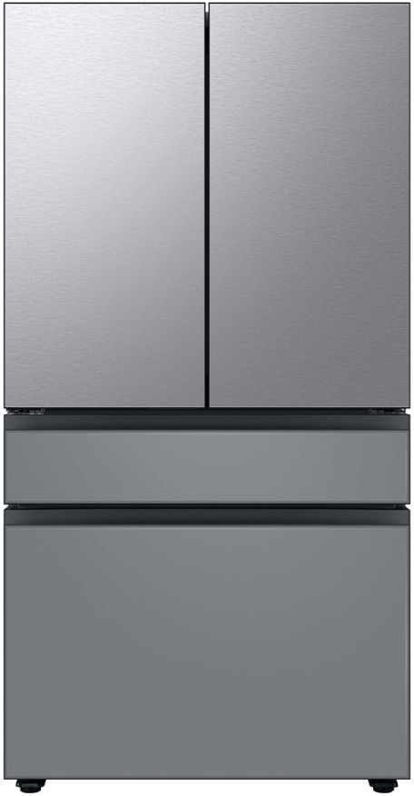 Samsung Bespoke 36" Matte Grey Glass French Door Refrigerator Bottom Panel 2