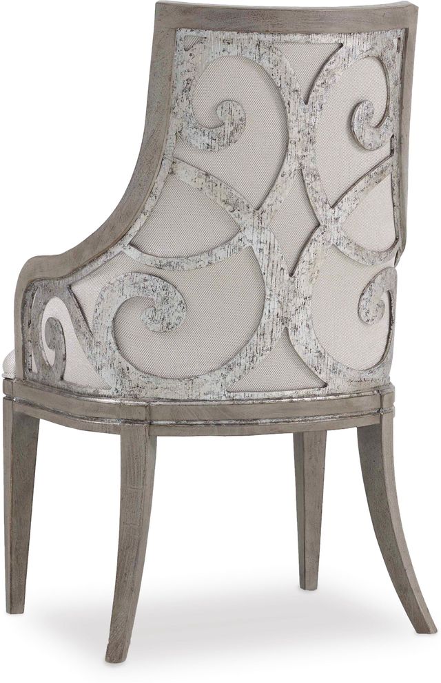 Hooker® Furniture Sanctuary Gray Upholstered Arm Chair 1