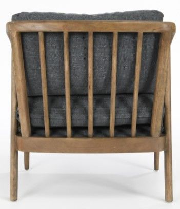 Classic Home Maurice Dark Gray Accent Chair-3