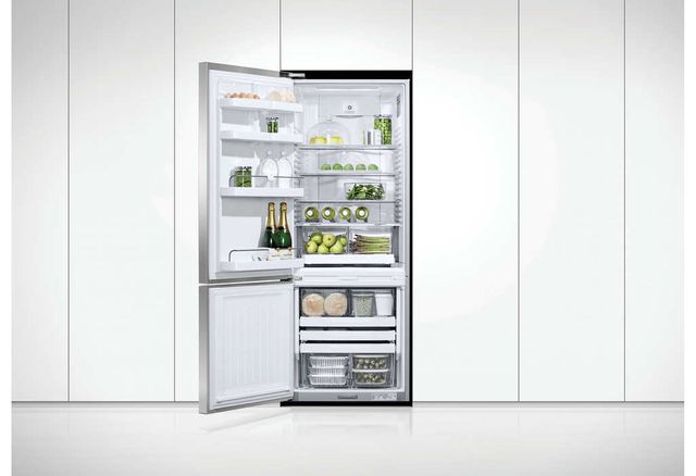 Fisher & Paykel 13.4 Cu. Ft. EZKleen Stainless Steel Counter Depth Bottom Freezer Refrigerator 7