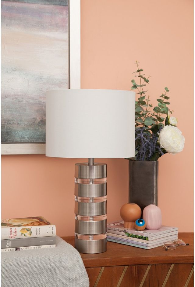 Renwil® Solomon Brushed Nickel Table Lamp 3