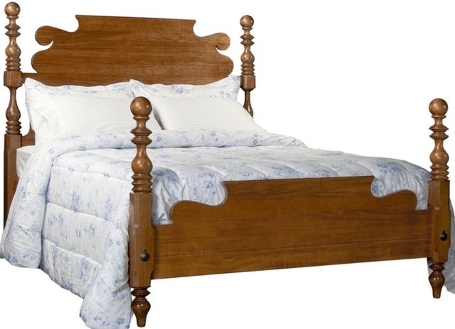 Durham Furniture Solid Accents Lodo Queen Cannonball Bed