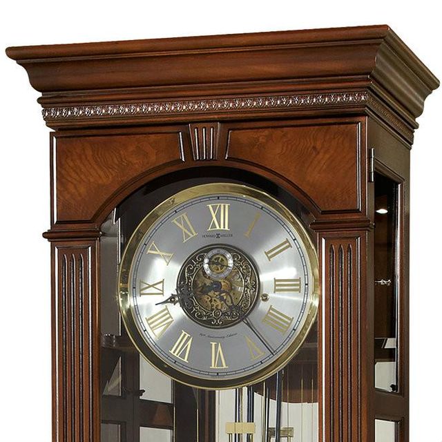 Howard Miller® Alford Hampton Cherry Grandfather Clock 1
