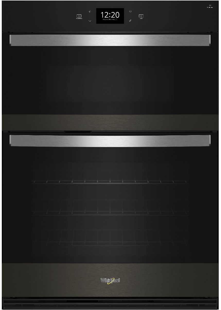 Whirlpool® 30" Black Stainless Steel Oven/Micro Combo Electric Wall ...