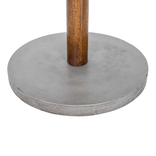 Tables bistro et hauteur bar d'extérieur ronde Hagan, gris foncé, Moe's Home Collections® 2