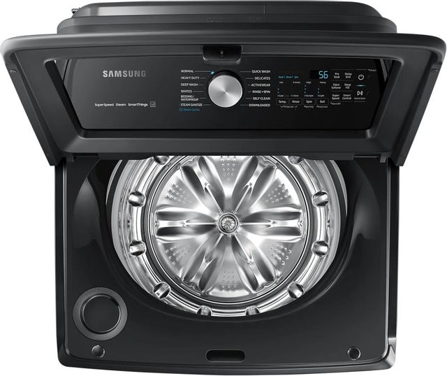 Samsung 6.0 Cu. Ft. Black Stainless Top Load Washer 6