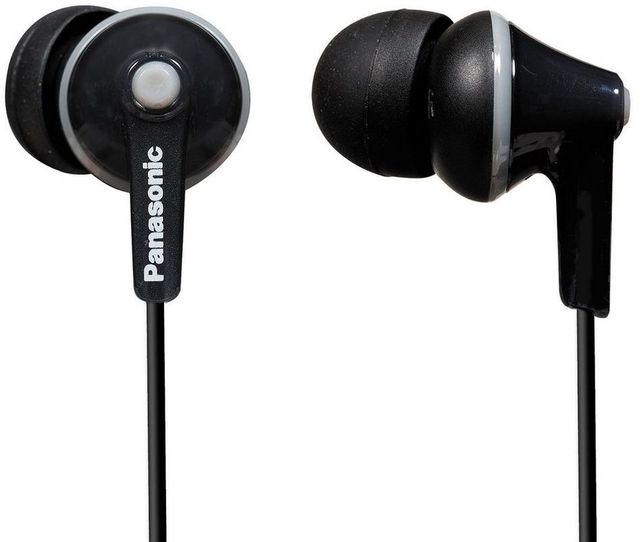 Panasonic® ErgoFit Black In-Ear Earbud Headphones
