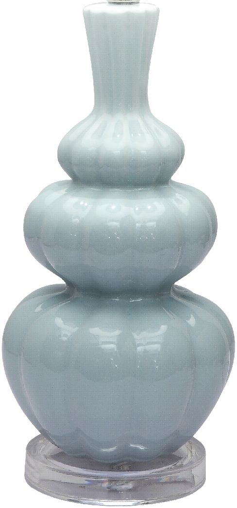 Crestview Collection Strata Pale Blue Table Lamp-1