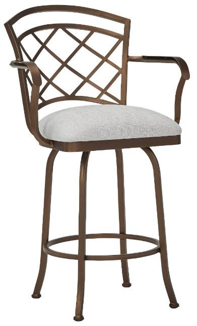 Wesley Allen Boston Counter Height Stool with Arms