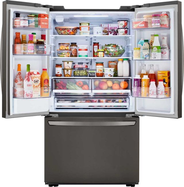 LG 29.0 Cu. Ft. PrintProof™ Stainless Steel French Door Refrigerator 14
