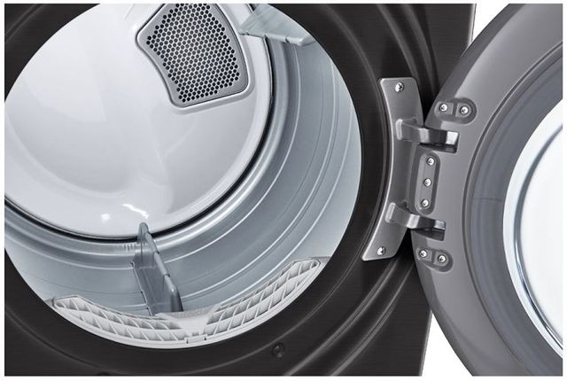 LG Black Stainless Steel Front Load Laundry Pair 22