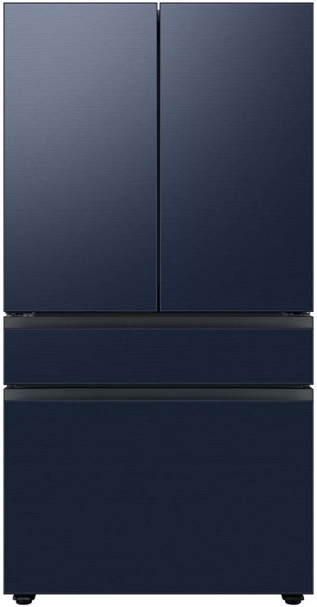 Samsung Bespoke 18" Navy Steel French Door Refrigerator Top Panel 1