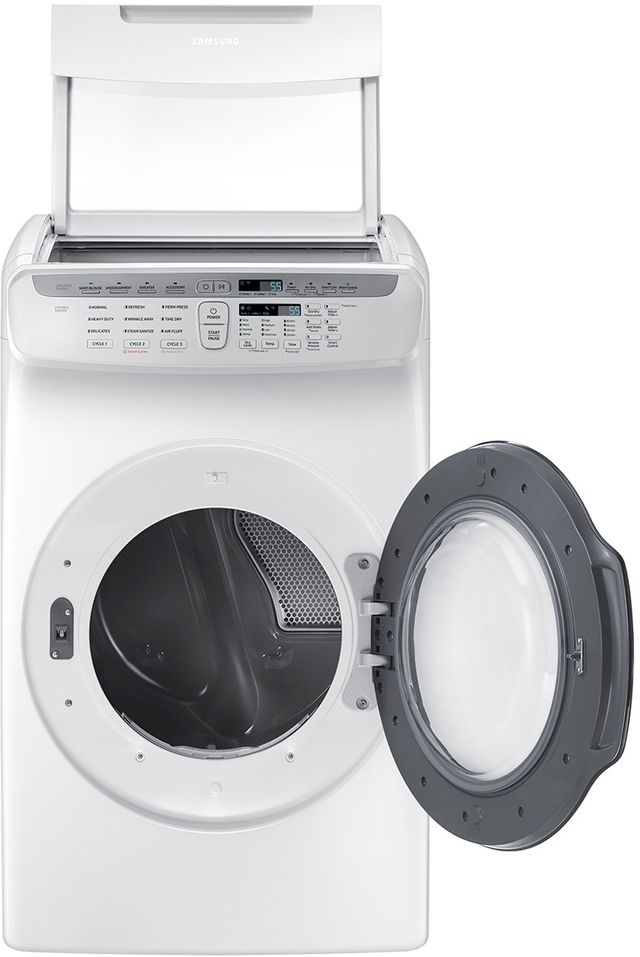 Samsung 7.5 Cu. Ft. White Gas Dryer 20