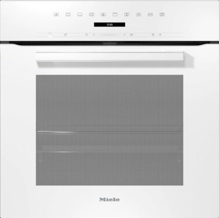 Miele 24" Clean Touch Steel Single Electric Wall Oven  4