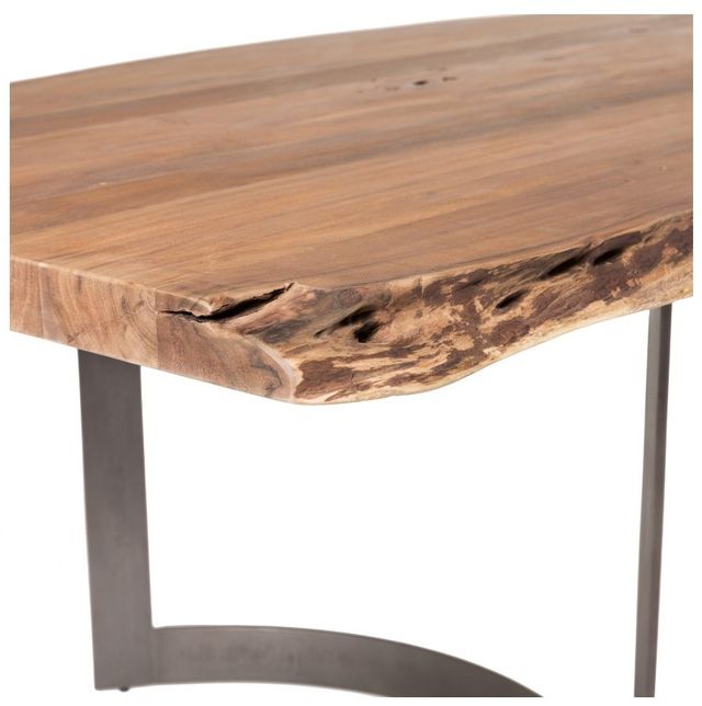 Moe's Home Collection Bent Smoked Extra Small Dinning Table 3