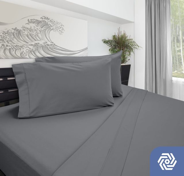 DreamFit® DreamChill™ Bamboo Rich Gray Standard Extra Pillowcase 5
