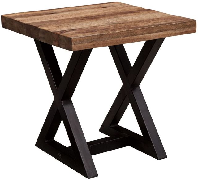 Table d'extrémité carrée Wesling, brun, Signature Design by Ashley®