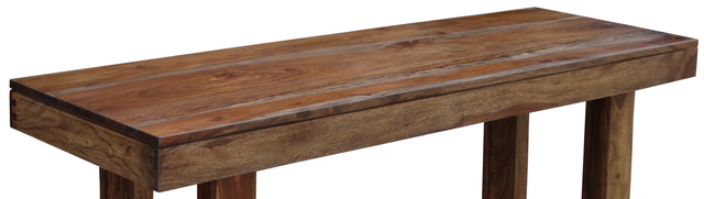 Coast to Coast Imports™ Brownstone Nut Brown Console Table-3