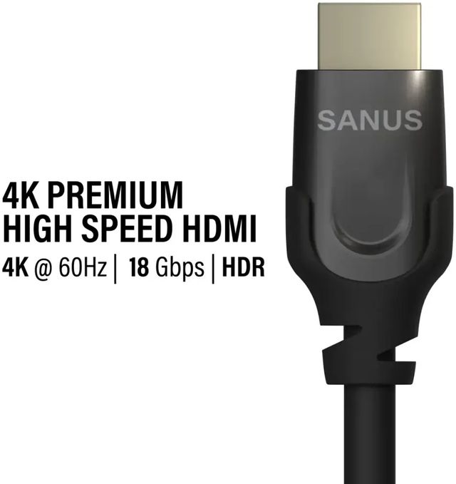 Sanus® 5.0 m Black Premium High Speed HDMI Cable 4