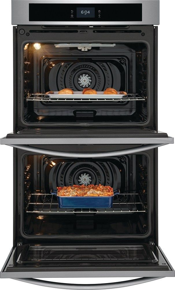 Frigidaire® 30" Black Double Electric Wall Oven 30