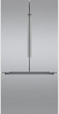 Bosch® 800 Series 20.8 Cu. Ft. Easy Clean Stainless Steel Counter Depth Bottom Freezer Refrigerator