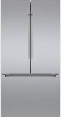 Bosch® 800 Series 20.8 Cu. Ft. Easy Clean Stainless Steel Counter Depth Bottom Freezer Refrigerator