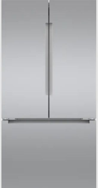 Bosch 800 Series 20.8 Cu. Ft. Easy Clean Stainless Steel Counter Depth Bottom Freezer Refrigerator 0
