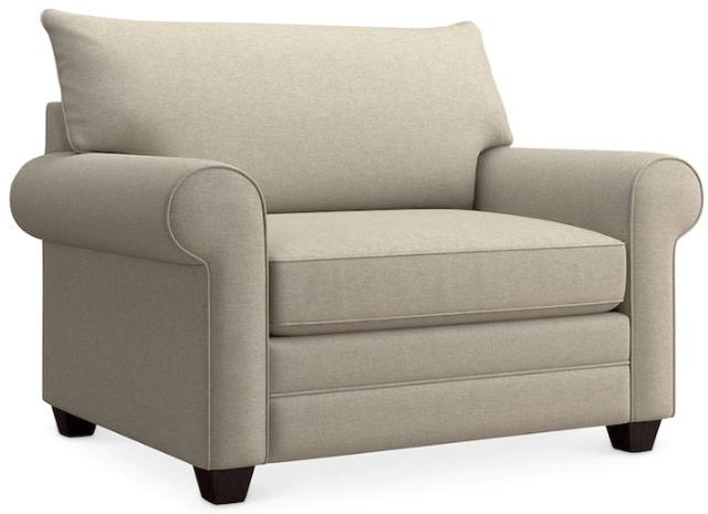 Bassett® Furniture Alexander Straw Roll Arm Chair and a Half