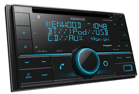 Kenwood DPX504BT 2-Din CD Receiver with Bluetooth 1