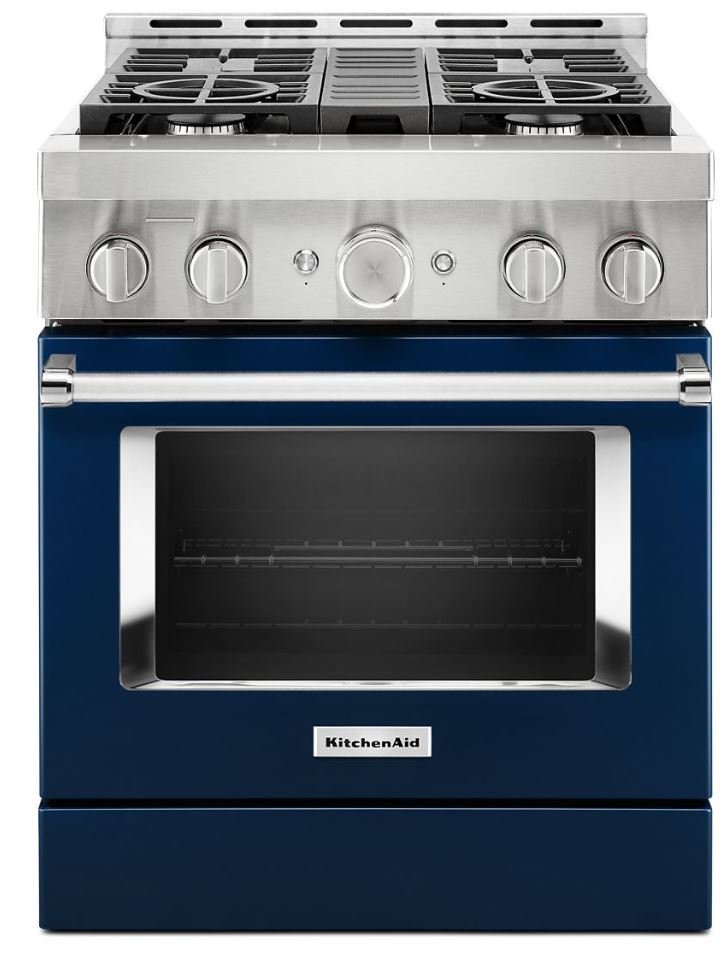 30 in commercial gas range