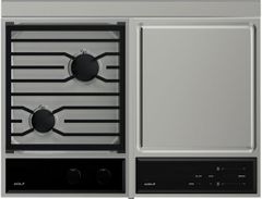 Wolf® Stainless Steel Cooktop/Module Filler Strip for Downdrafts