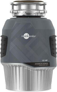 InSinkErator® Evolution® 1.0 HP Continuous Feed Gray Garbage Disposal 