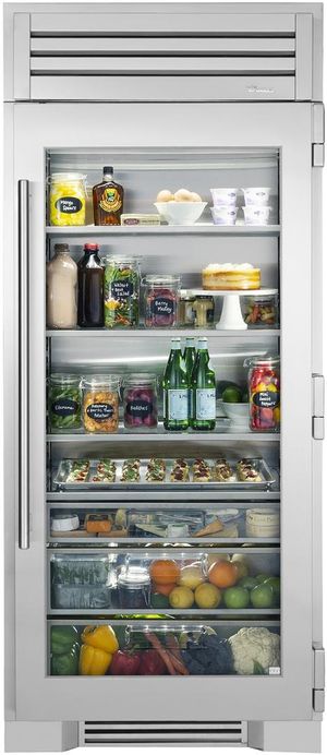 True® 25.1 Cu. Ft. Stainless Steel Column Refrigerator