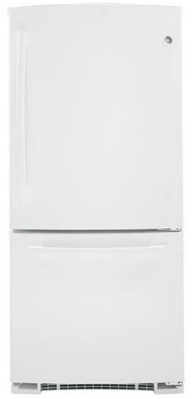 GE 23.2 Cu. Ft. Bottom-Freezer Drawer Refrigerator-White 0