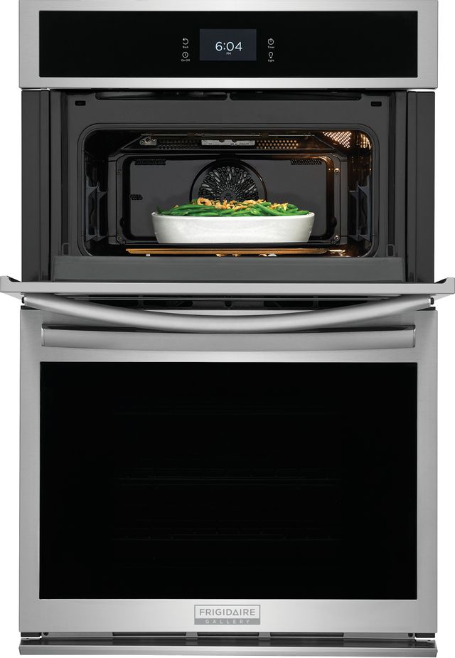 Frigidaire Gallery® 27" Smudge-Proof®  Stainless Steel Oven/Micro Combo Electric Wall Oven  27