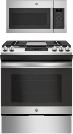 GE Appliances 2-Piece Kitchen Package with 30 Free-Standing