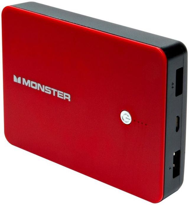 Monster® 10000mAh Power Bank-Red 1