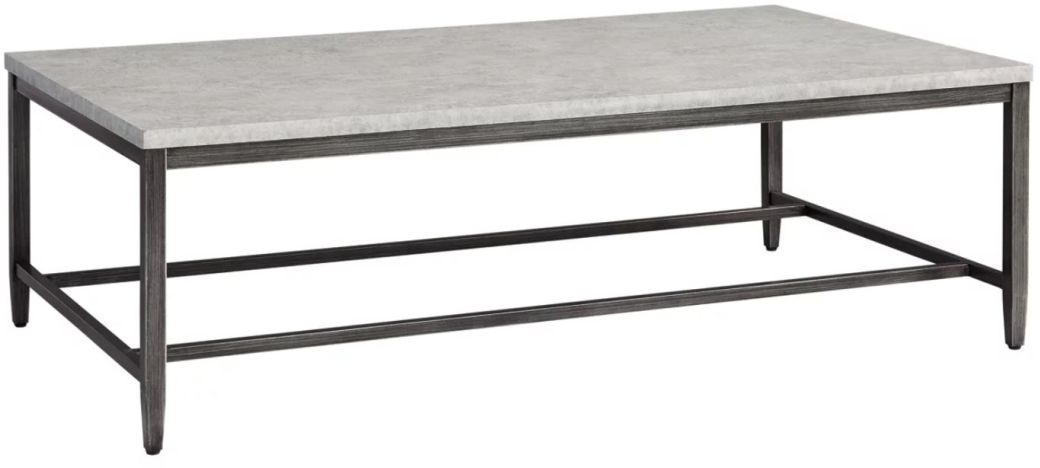 Signature Design by Ashley® Shybourne Gray/Aged Bronze Coffee Table