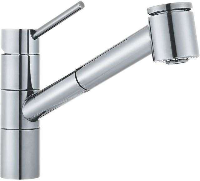 Franke Twin Series Pull-Out Faucet-Polished Chrome