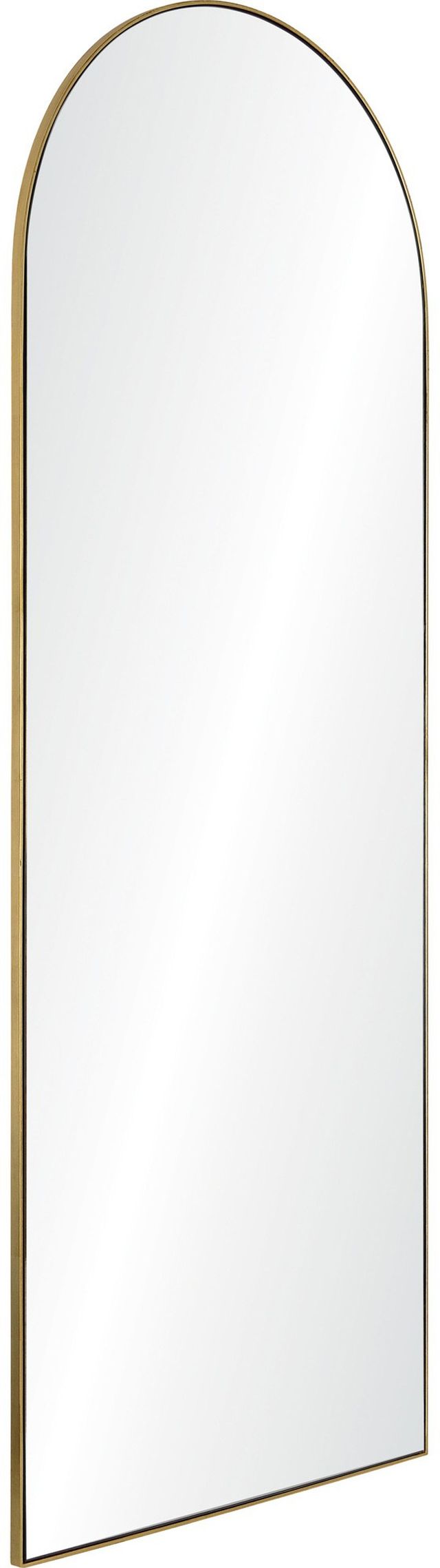 Miroir de longueur double Thatcher, feuille d'or, Renwil® 1