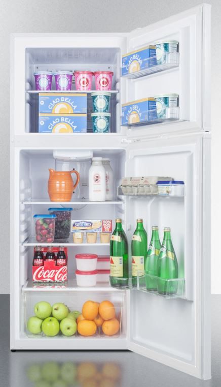 Summit® 9.8 Cu. Ft. Top Freezer Refrigerator-White 1