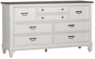 Liberty Allyson Park Wire Brushed White Dresser