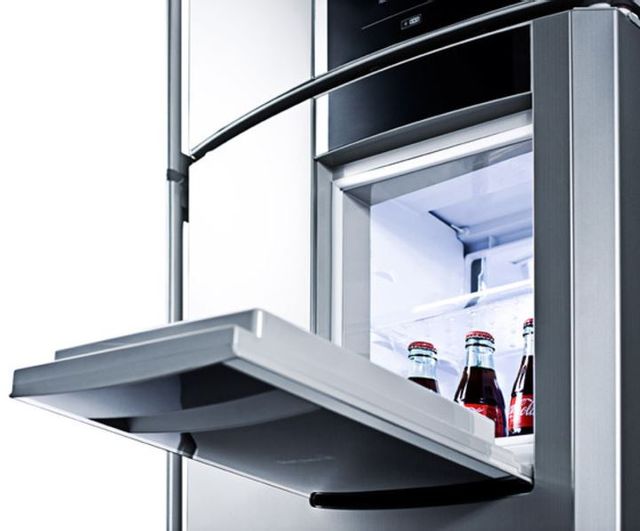 Summit® Ingenious Series 18.12 Cu. Ft. Counter Depth Refrigerator-Platinum 2